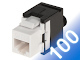 KONEKTOR KEYSTONE FX-RJ45-6A-02*P100